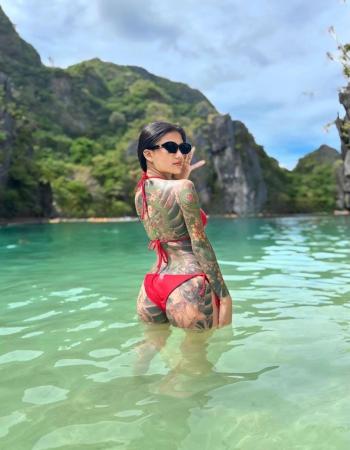 Hottest Tattoo Girl Sexy Female Escort In 